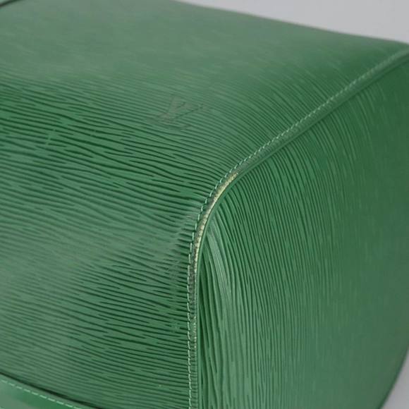 LOUIS VUITTON Epi Keepall 50 Boston Bag Green M42964 LV Auth 95933 - Picture 9 of 16